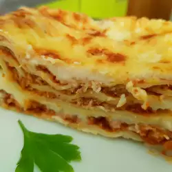 Lasagna Bolognese with Oyster Mushrooms