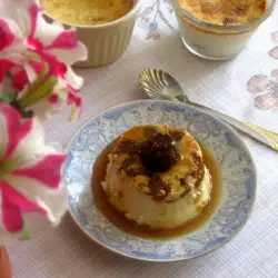 Creme Brulee with Fig Jam