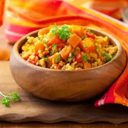 Bulgur with vegetables