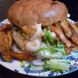 Burger with Chicken Fillet