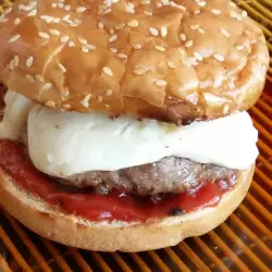 Burgers with Mozzarella