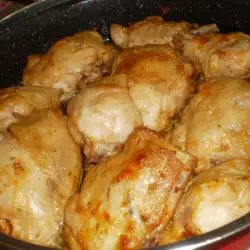 Chicken Legs with Mayonnaise and Soy Sauce