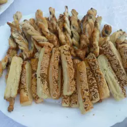 Puff Pastry Sticks with Seeds