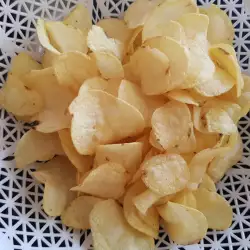 Kartoffelchips in der Heißluftfritteuse