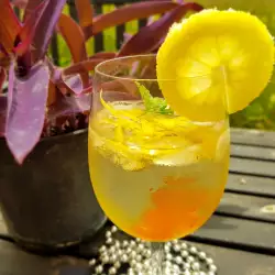 Exotic Cocktail with White Wine