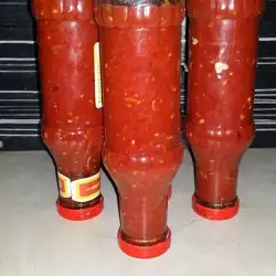 Tomato Juice in Bottles