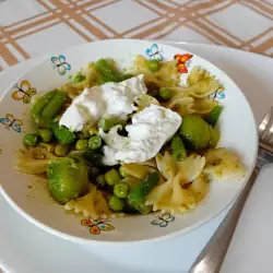 Farfalle mit Burrata