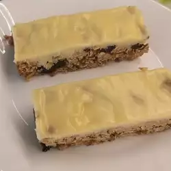 Flapjack Kirsche mit Joghurt