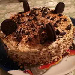 Francuska seoska torta sa orasima i Oreo keksom