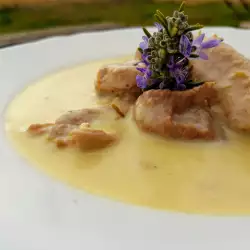 Fricassee cu carne de curcan și rozmarin