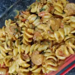 Fusilli Pasta with Shrimp