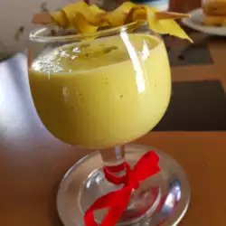 Gazpacho de mango y pepino