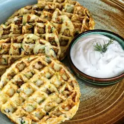 Flourless Zucchini Waffles