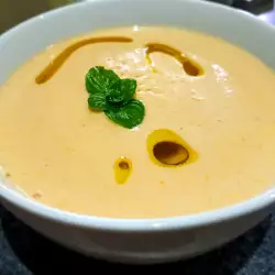 Griechische kalte Tomatensuppe