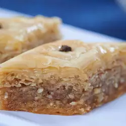 Traditionele Griekse baklava