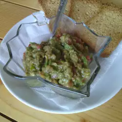 Delicious Guacamole with Rusks