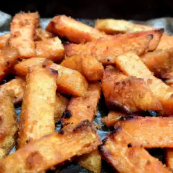 Batatas crujientes al horno