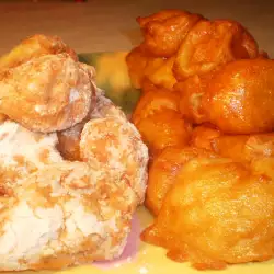 Испански самообръщащи се понички (Buñuelos de viento)