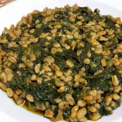 Wheat with Spinach