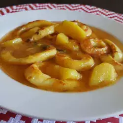 Калмари с картофи