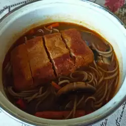 Fideos Soba con Tofu Katsu