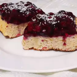 Keto Cake with Berries