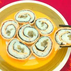 Egg Kimbap with Dietary Mayonnaise