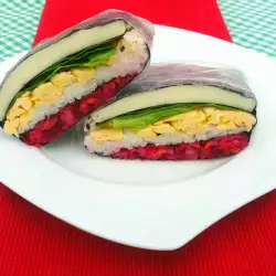 Vegetarijanski Sendvič Kimbap