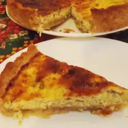 Quiche with Smoked Trout