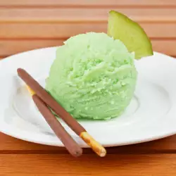 Vegan Kiwi Ice Cream