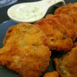 Breaded Oyster Mushrooms with Herbal Mayonnaise