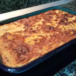 Мусака с картофи, кайма и домати