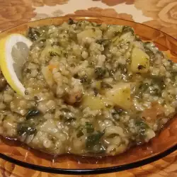 Коприва с ориз и картофи