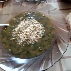 Nettle Porridge with Toasted Flour