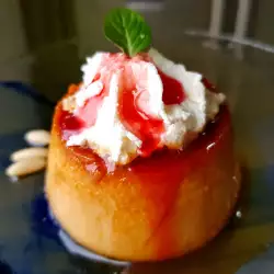 Creme Caramel with Turron (Flan de Turrón)