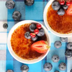 Oven Made Cream with Fruit