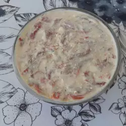 Kremasta salata sa pečenom paprikom