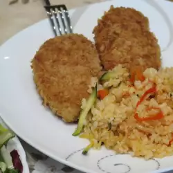 Kroketten aus Weißfisch und Kartoffeln