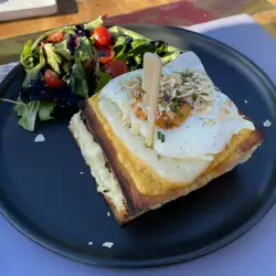 Croque Madame Sandwich