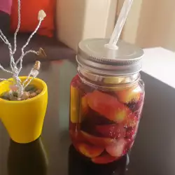 Einfache Birnensangria