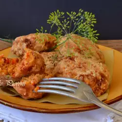 Frikadellen aus gerösteten roten Paprika