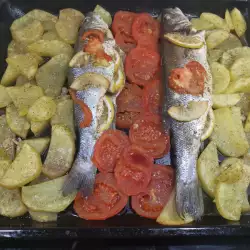 Baked Sea Bass