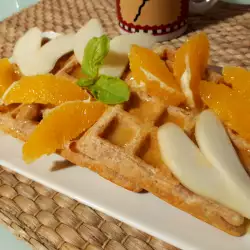 Healthy Einkorn Waffles