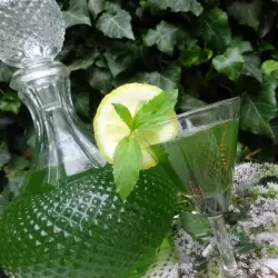 Licor de menta casero