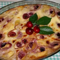 Conchiglioni Delight with Cherries