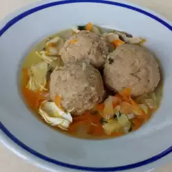 Моята Matzo супа топчета