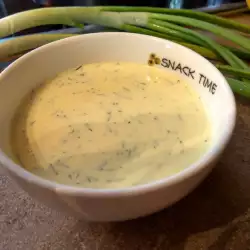 Homemade Mayonnaise Sauce with Dill