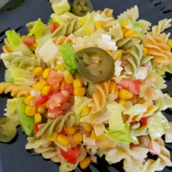 Ensalada de pasta al estilo mexicano