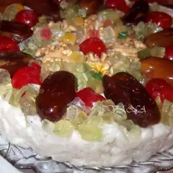 Rice Pudding with Candied Fruit