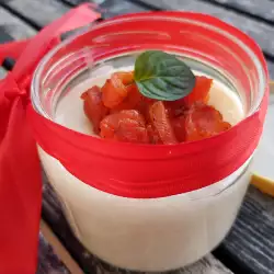 Rice Pudding with Caramelized Pumpkin in Jars